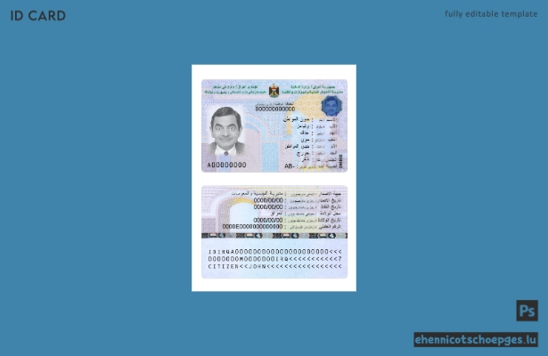 Irak ID 2022-heute – Beispielvorschau